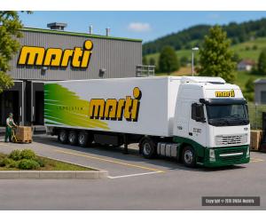 AWM 55236 Volvo 08 XL - Kühlsattelzug 'Marti' - Ansicht 1