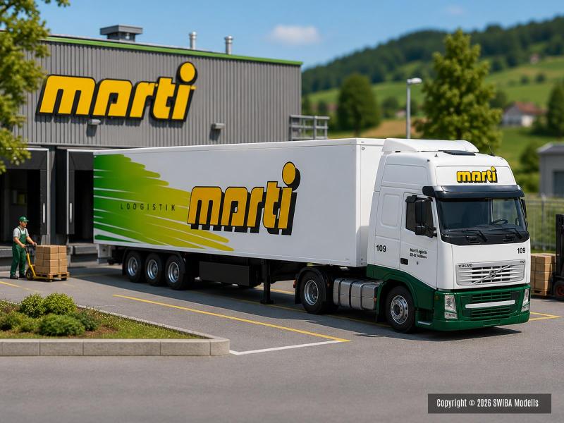AWM 55236 Volvo 08 XL - Camion frigorifique 'Marti'...
