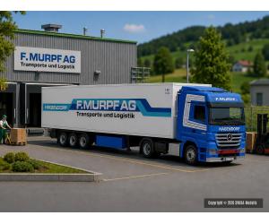 AWM 55135 Sattelzug MB Actros MP2 Murpf, H0 - Ansicht 1