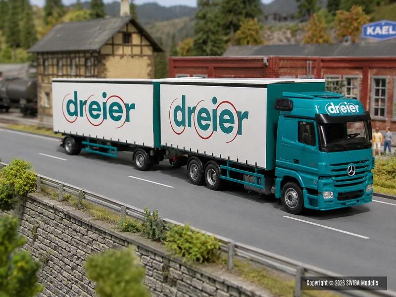 AWM 55116 Mercedes Benz Actros MP2 LH - Dreier