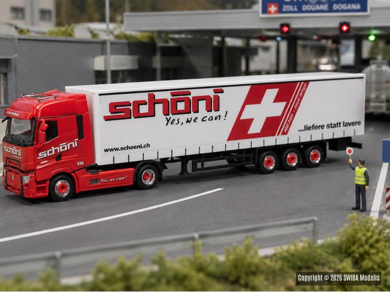 HERPA 945172 Renault T facelift - Camion remorque...