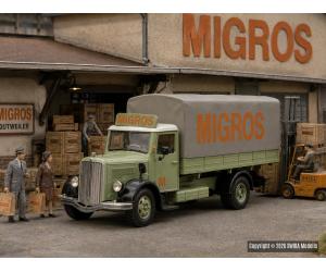 ACE 2364 Saurer Lastwagen S4C der Migros - Ansicht 1