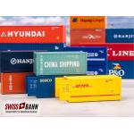 FALLER 182057 20' Container, 5er-Set H0 - Ansicht 1