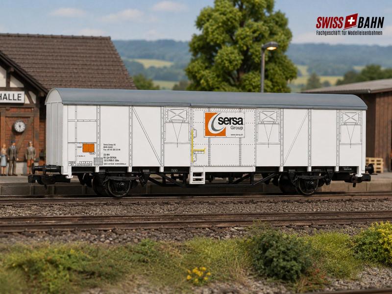 PIKO 27721 SBB-SERSA 2-achsiger Güterwagen, H0