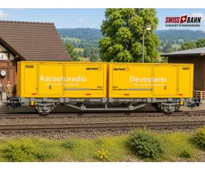 PIKO 27748 SBB Post-Wechselpritschen Ortwortspiele, H0 - Ansicht