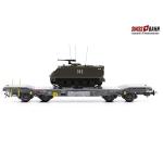PIKO 96281 SBB Panzertransportwagen mit M113, H0 - Detailansicht 2