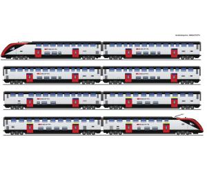 ROCO 7720007 SBB Doppelstockzug RABe 502, 8.tlg ACS - Detailansicht 3