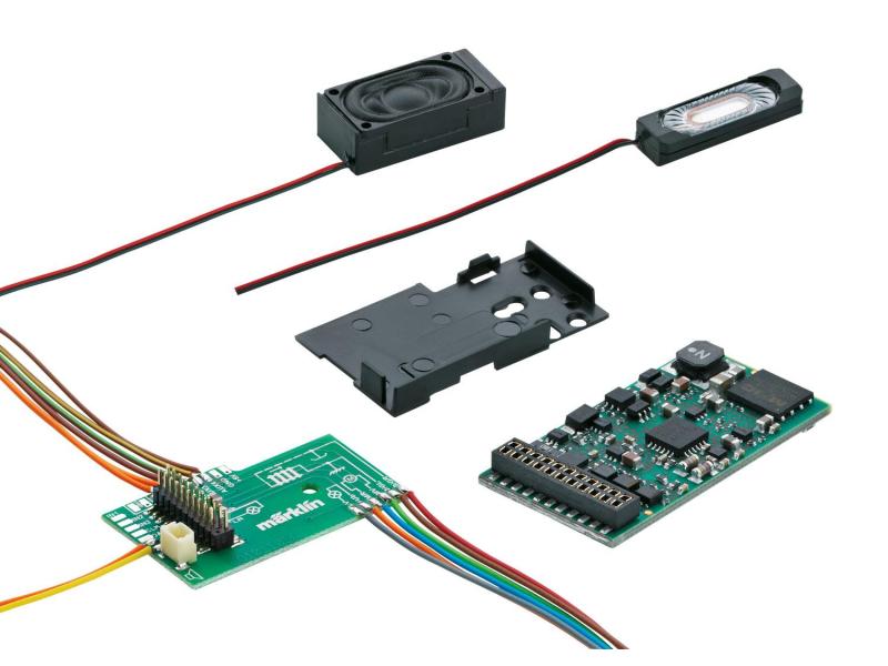 Märklin 60975 Sound Decoder mSD3 (Dampflok)