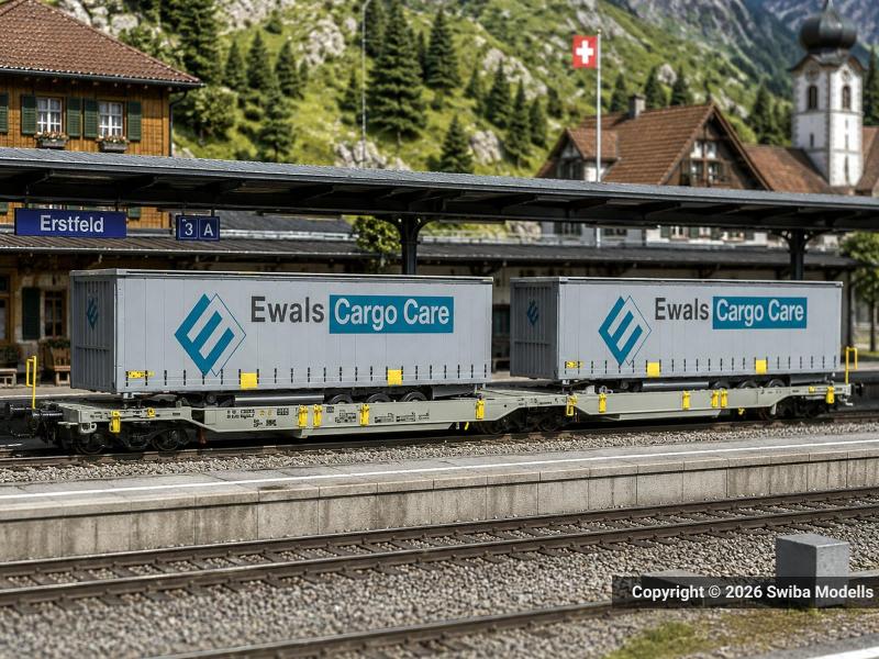 FL 825008 - Doppeltaschen-Gelenkwagen - Alstätter Eisenbahn AG