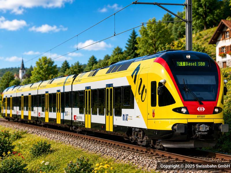 Liliput 133868 SBB train électrique 'FLIRT' Muttenz AC