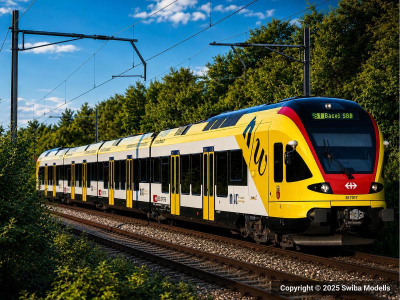 Liliput 133863-S SBB Triebzug 'FLIRT' DCS