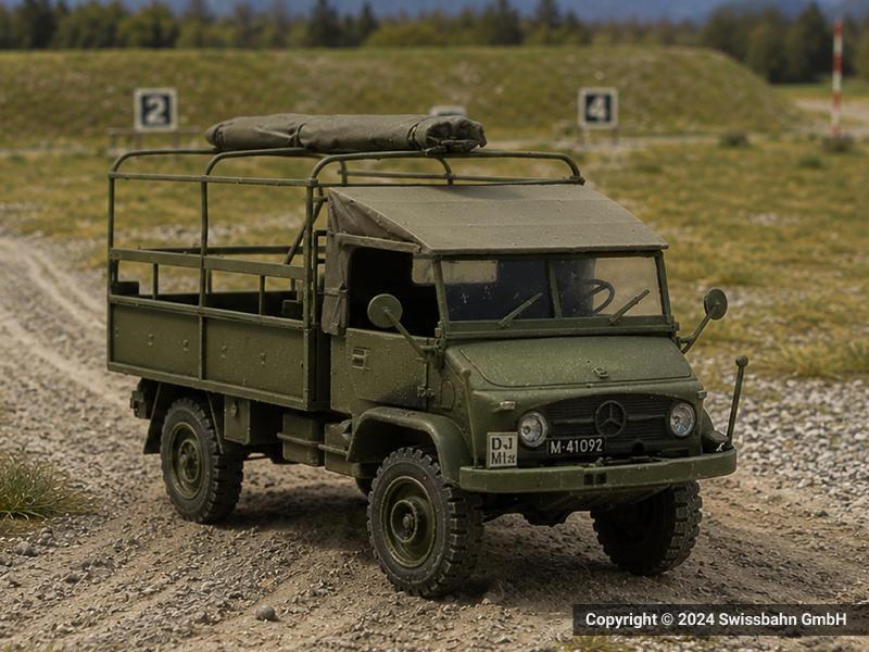 ARTITEC 6870781 Unimog 404s Telo aperto Esercito...