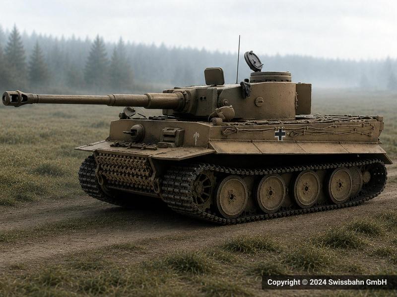 ARTITEC 387.246 Königstiger Ver.I Afrikakorps, H0