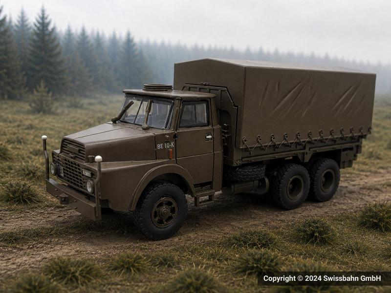 ACE 005130 Henschel LKW HS 3-14 6x6 Plane geschlossen H0