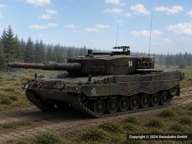 ARTITEC 6870118 Panzer Leopard Armée CH, H0