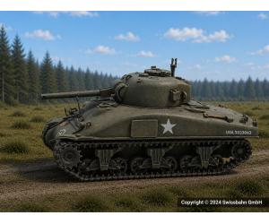 ARTITEC 6870385 US- ARMY Sherman WW2, H0 - Ansicht 1