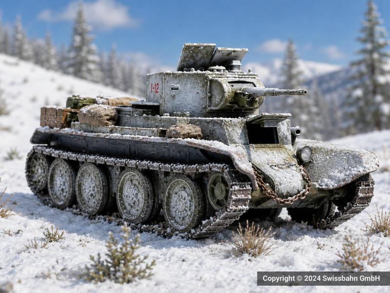 ARTITEC 6870336 USSR BT7-1 Winter, H0