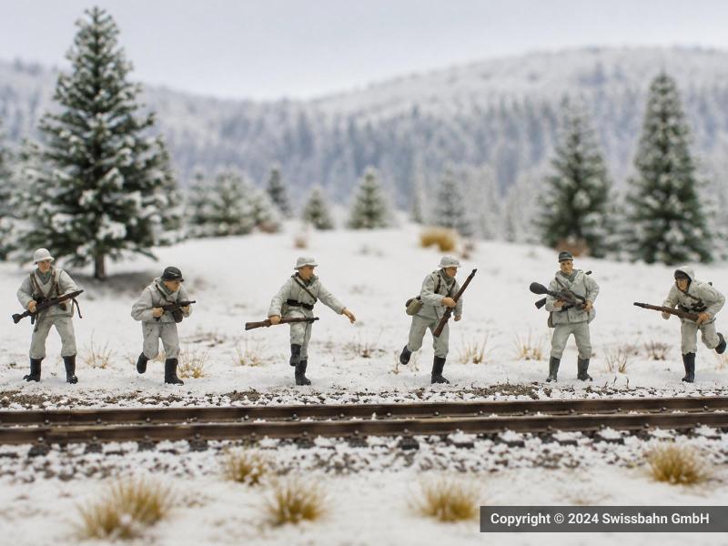 ART 387.82 Fantassins de la Wehrmacht en uniforme...