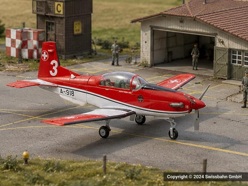 ACE 1703 Pilatus PC-7 TEAM / 3 Payerne Air14 A-918