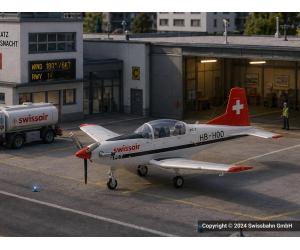ACE 1715 Pilatus PC-7 Swissair HB-HOO - Ansicht 1