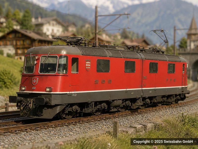 PIKO 97495 SBB Re 6/6 Prototyp 'Morges' DCS