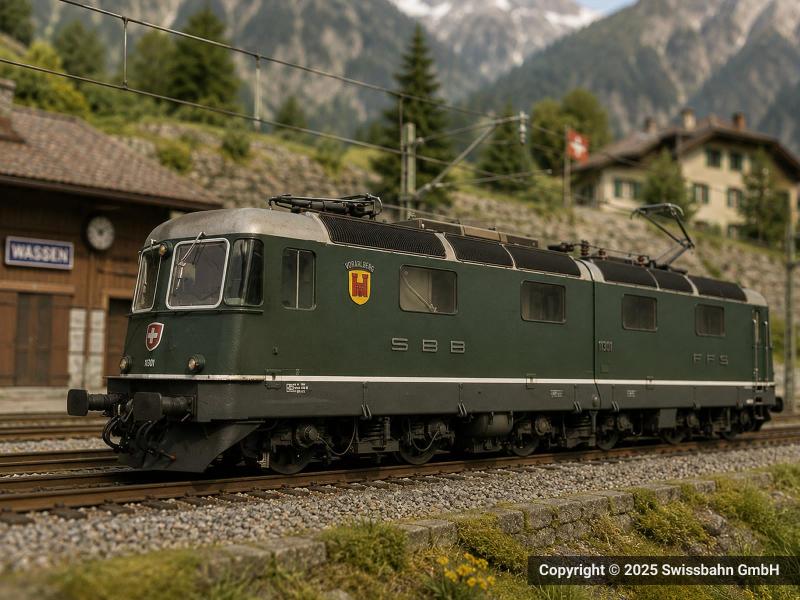 PIKO 97492 SBB Re 6/6 Prototyp 'Wolhusen' DCS