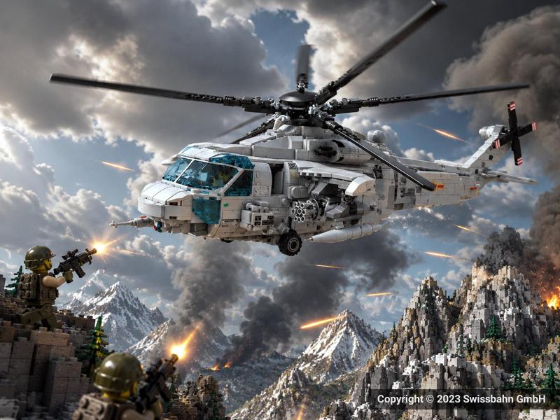 SB 102125 Kampfhubschrauber ABS - Technik