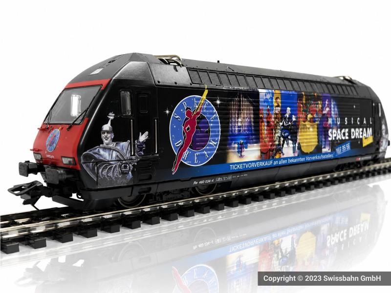Märklin 34634 SBB Re 460, Space Dream - MFX Sound