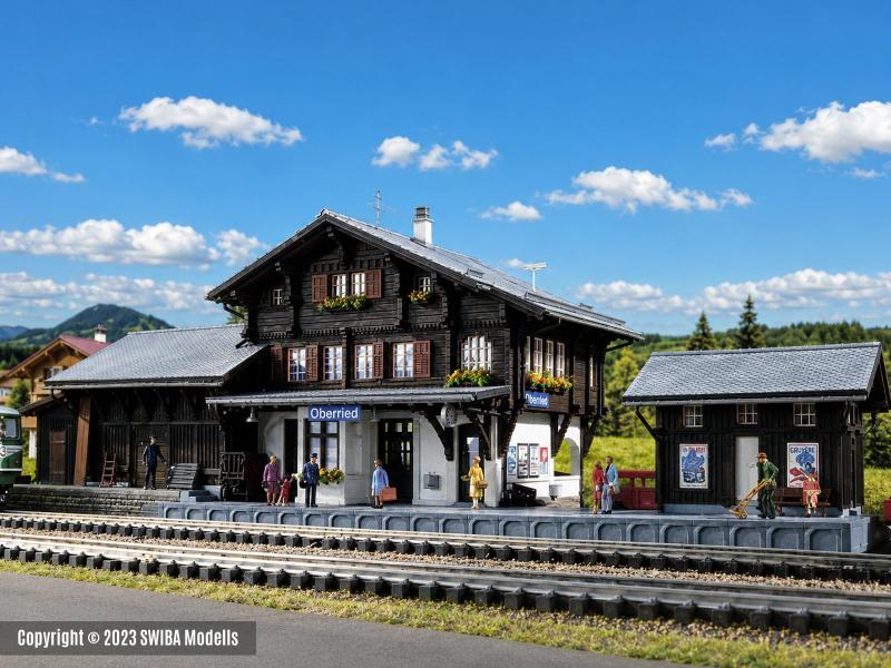 KIBRI 39370 Bahnhof Oberried - Schweizermodelll