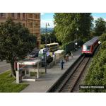 Faller 120240 BLS/SBB Moderner Haltepunkt m. Bahnsteig - Ansicht 1