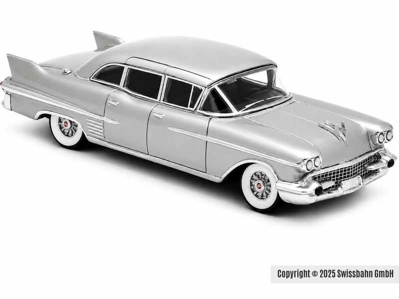 BOS 87616 Cadillac Fleetwood, gris métallique H0