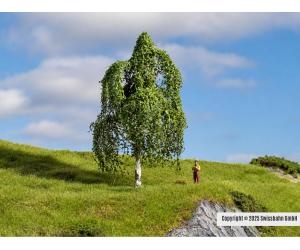 NOCH 20121 Hängebirke Profi, 12cm - Profi Modelll mit feinen Ästen