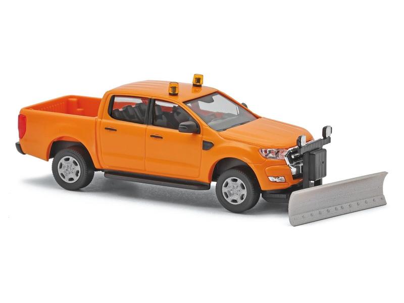 BUSCH 52862 Ford Ranger con aratro da neve H0...