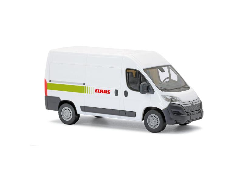 BUSCH 54610 Citroën Jumper fourgon, Service Claas H0