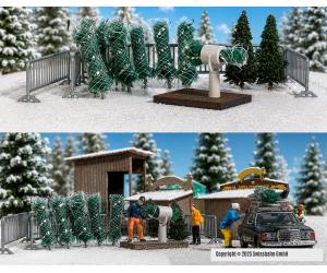 BUSCH 1182 Weihnachtsbaumverkauf H0 - Ansicht 1