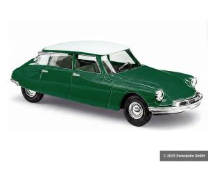 BUSCH 48020 Citroen DS19 Dunkelgrün/Weiß H0 - Ansicht 1