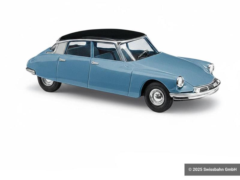 BUSCH 48025 Citroen DS19 Bicolore/blu H0