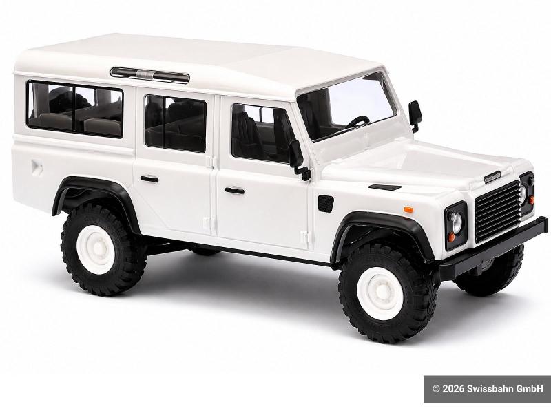 BUSCH 50300 Land Rover Defender »Bianco« H0 (ferrovia...