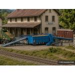 Busch 1914 Rampe mit Annahmedosierer Rüben und Runggle, H0 - Ansicht 1