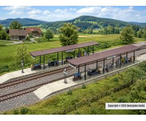 Faller 120191 Modernes Bahnsteig Set. 2 Stück H0 - Ansicht 1