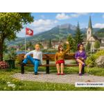 NOCH 17351 Sitzende, Fahrgäste Spur G