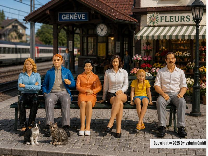MODÈLE 331508 Wagon de voyageur assis