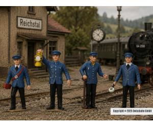 LGB 53001 Figuren-Set Bahnpersonal Deutschland - Ansicht 1