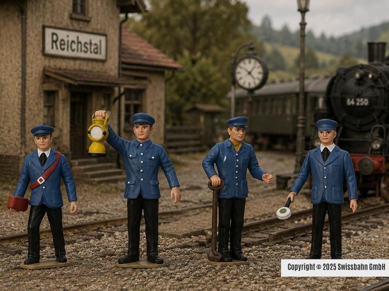 LGB 53001 Figuren-Set Bahnpersonal Deutschland