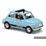 BUSCH 48735 FIAT 500 mit Mario und Struppi! - Detailansicht 2