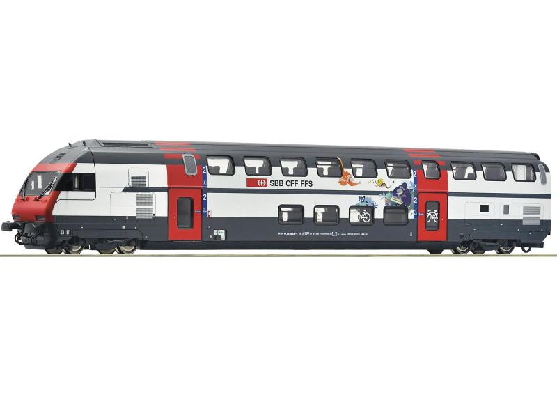ROCO 6210218 SBB Doppelstock-Steuerwagen DC