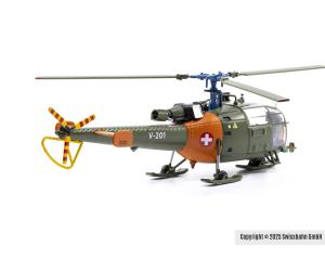 ACE 1522 Alouette III Swiss Air Force V-201 - 1:72 - Detailansicht 2