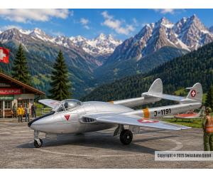 ACE 1012 Vampire DH-100 Mk.6 J-1191 Spitznase 1:72 - Ansicht 1