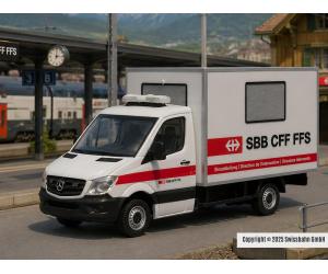 HERPA 2505 MB Sprinter 516 Cdi SBB, H0 - Ansicht 1