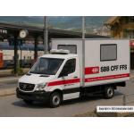 HERPA 2505 MB Sprinter 516 Cdi SBB, H0 - Ansicht 1